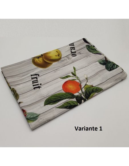 Frutta Tovaglia x6 cotone stampa digitale