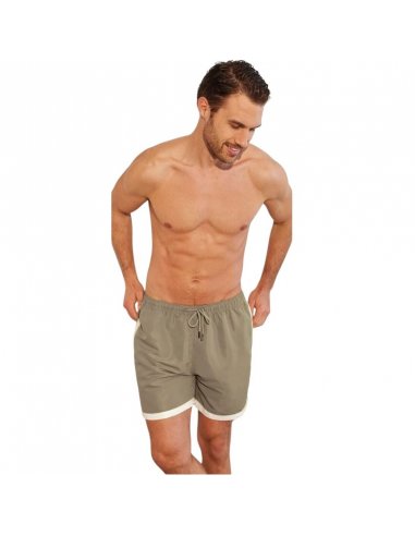 Short mare con bordi e tasche FEEL FREE BY PROMISE Costume Uomo