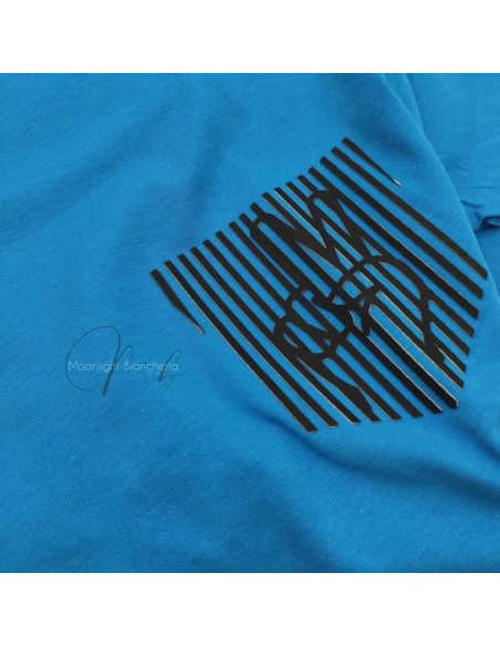 Volley Shirt cotone azzurro