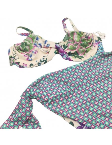 Haiti bikini ferretto C + foulard georgette