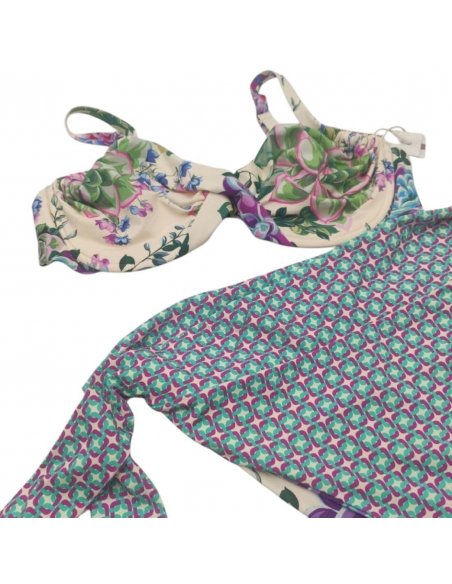 Haiti bikini ferretto C + foulard georgette
