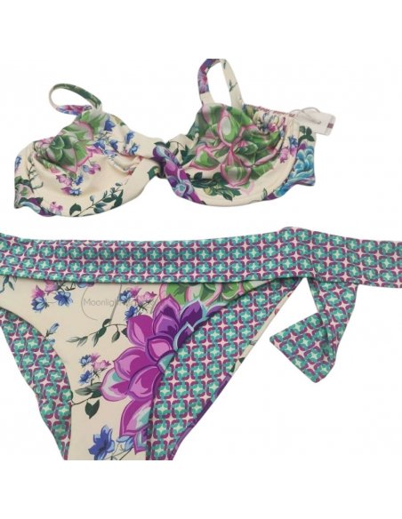 Haiti bikini ferretto C + foulard georgette