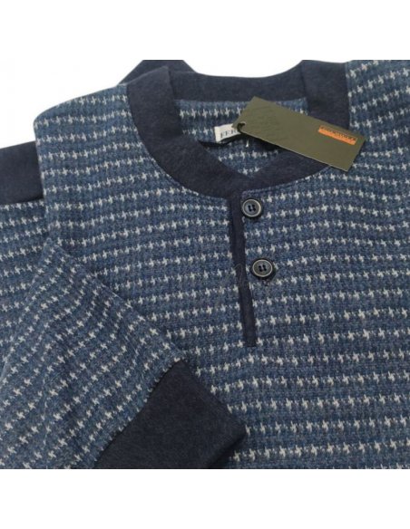 Eclipse  pigiama punto milano serafino jacquard