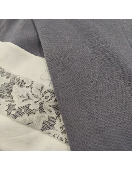 Camicia da notte serafino interlock di cotone