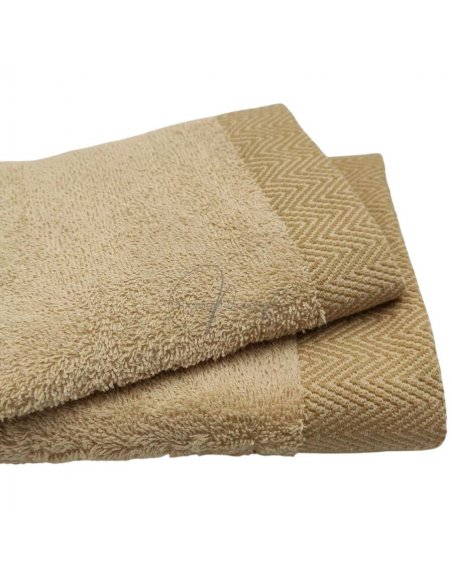 Spigato asciugamani spugna 1+1 bordo jacquard