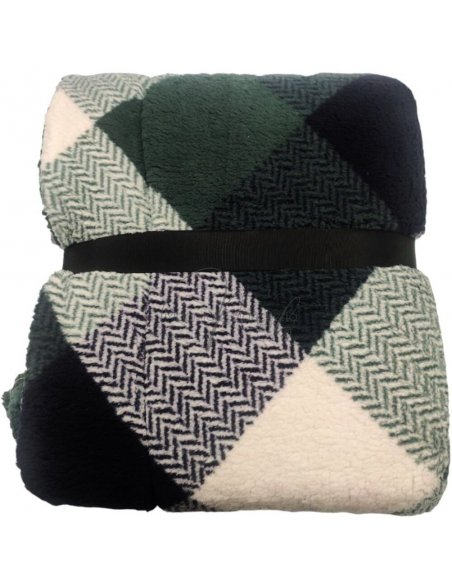 Innsbruck Coperta sherpa stampata 1 posto ACCA 24 Plaid-coperte