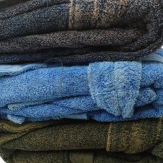 Madeira accappatoio spugna Stone Washed