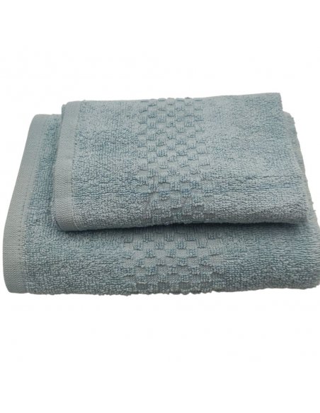 1+1 asciugamani spugna jacquard