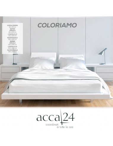 Coppia 2 federe new coloriamo Acca24