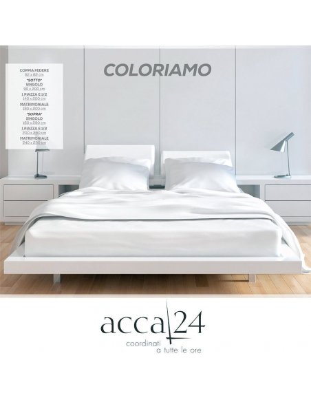 Coppia 2 federe new coloriamo Acca24