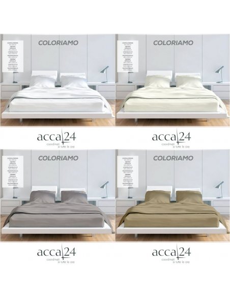 Coppia 2 federe new coloriamo Acca24