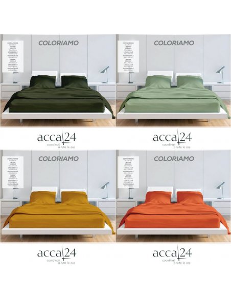 Coppia 2 federe new coloriamo Acca24