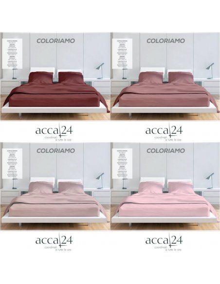 Coppia 2 federe new coloriamo Acca24