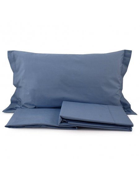 Berna completo letto percalle con orlo a giorno AMBROSIANA Lenzuola