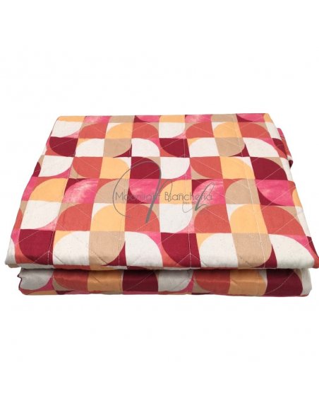 Diego quilt letto singolo stampato in borsa