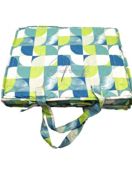 Diego quilt letto singolo stampato in borsa