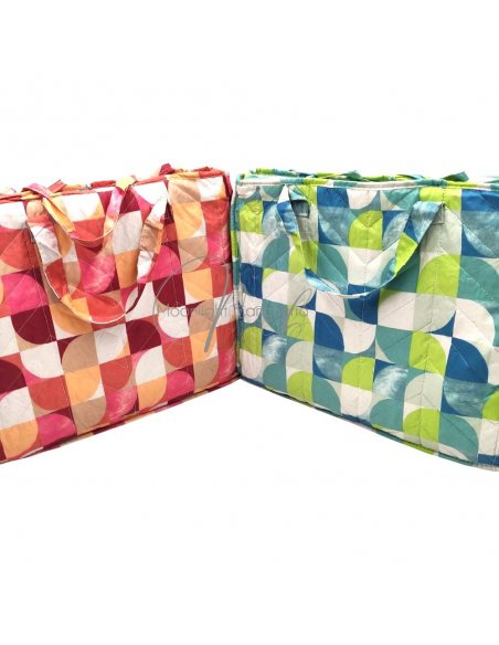 Diego quilt letto singolo stampato in borsa