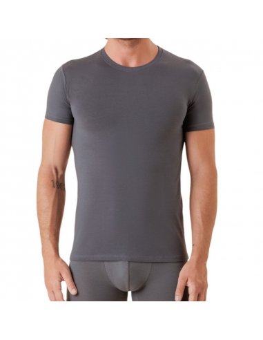 Altea t-shirt girocollo sottogiacca in cotone bielastico