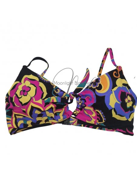 Miro bikini vela con pareo-foulard chiffon