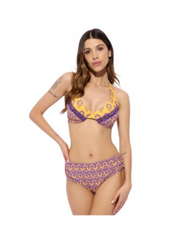 Narjesi bikini ferretto C + pareo-foulard chiffon