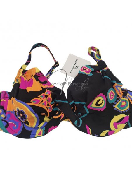 Miro bikini ferretto C + pareo-foulard chiffon