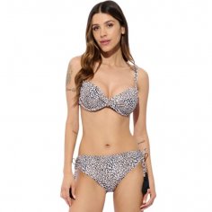 Kajal bikini ferretto C + pareo-foulard chiffon