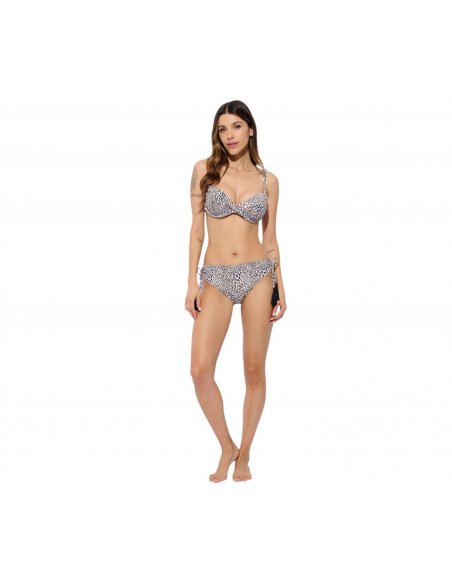 Kajal bikini ferretto C + pareo-foulard chiffon