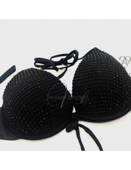 Nuxe bikini push up coppa C con lurex