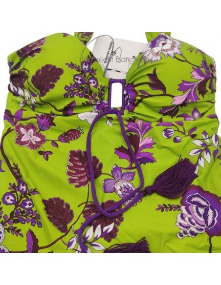 Evody intero + pareo-foulard chiffon