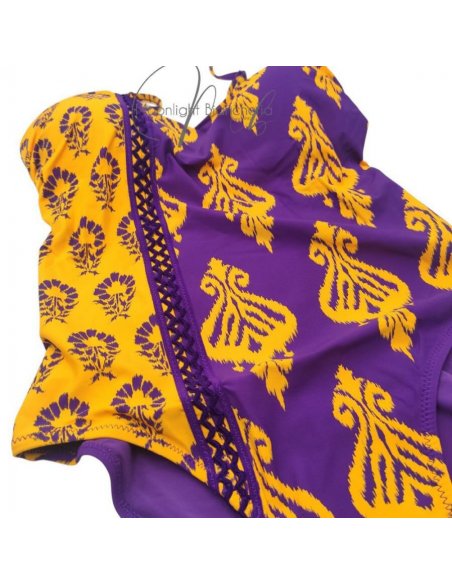 Narjesi intero coppe+pareo-foulard chiffon