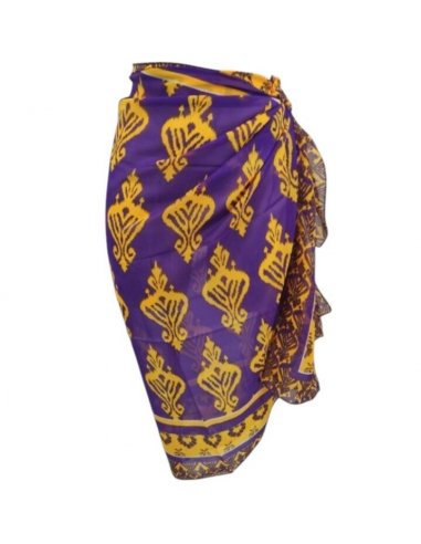 Narjesi foulard-pareo georgette