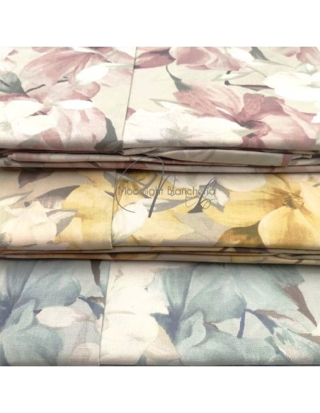 Garden completo letto 1 Posto ½ cotone digitale