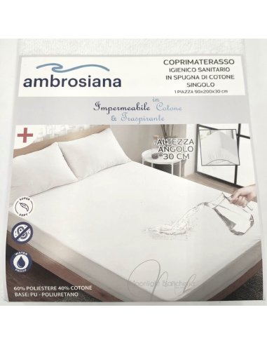Stella coprimaterasso igienico sanitario in spugna 1P.