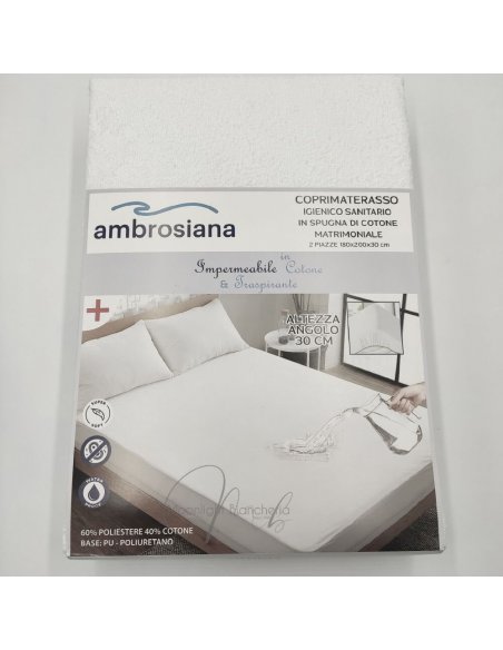 Stella coprimaterasso igienico sanitario in spugna 2P.