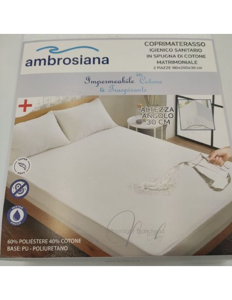 Stella coprimaterasso igienico sanitario in spugna 2P.