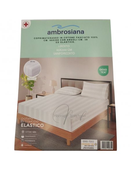 Alba coprimaterasso 1p. cotone con angoli
