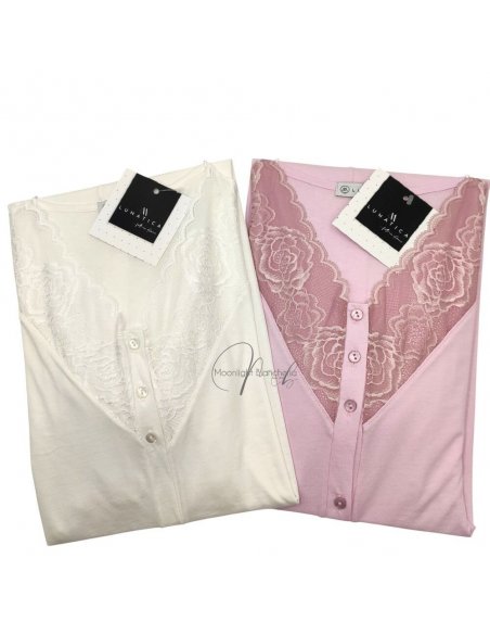 Canotte clinica serafino cotone LUNATICA Camicie Estive