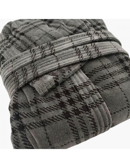 Accappatoio spugna jacquard