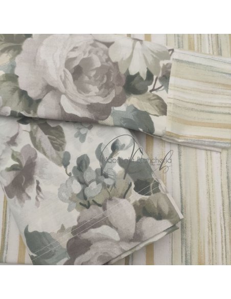 Alice completo letto cotone percalle stampa digitale