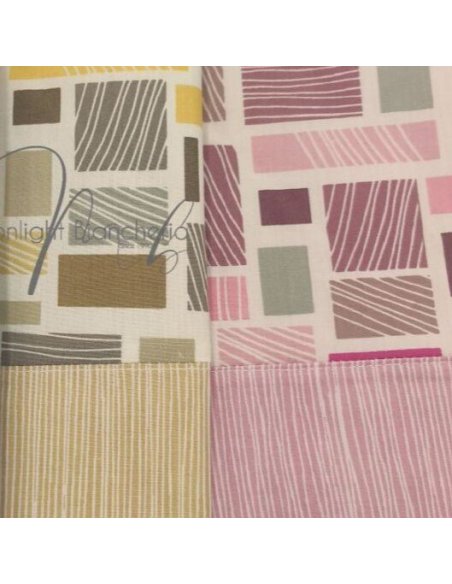 Claire completo letto cotone percalle stampa digitale