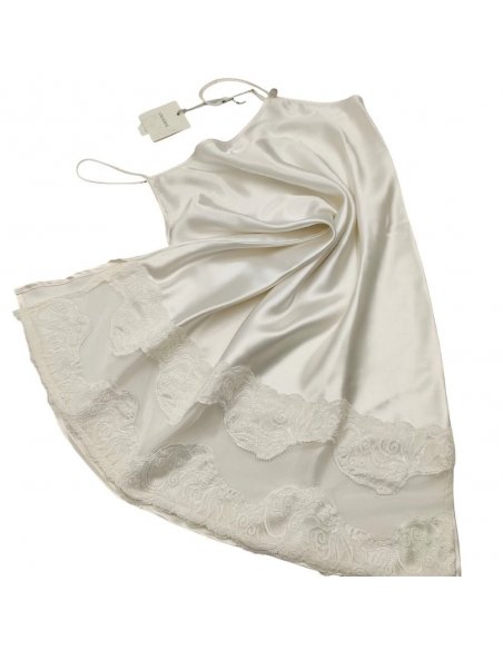 Parigina raso e pizzo jacquard