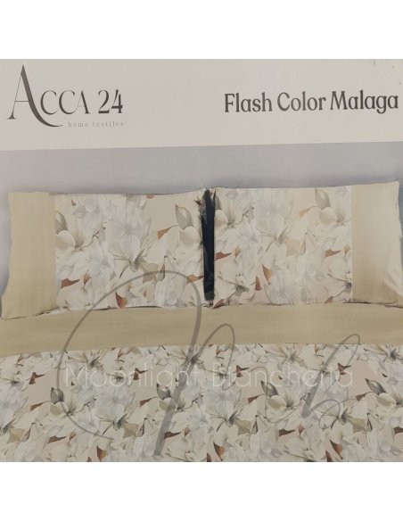 Malaga completo letto matrimoniale cotone