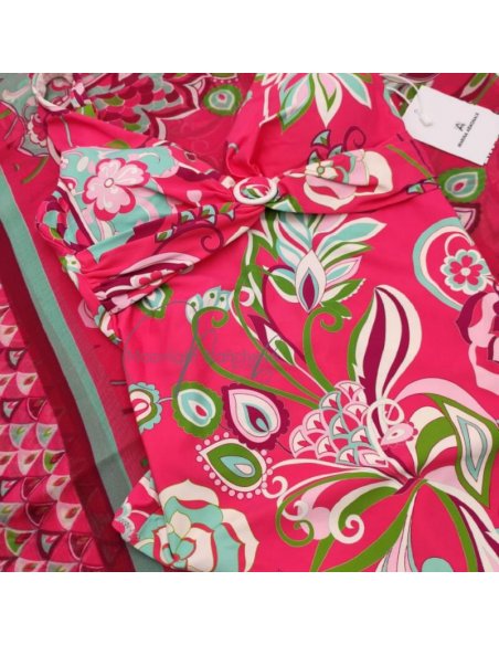 Miro intero coppe + foulard georgette