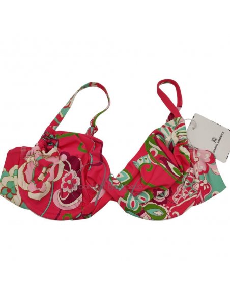 Miro bikini ferretto C + pareo-foulard chiffon