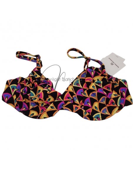 Ramon bikini ferretto C + pareo-foulard chiffon