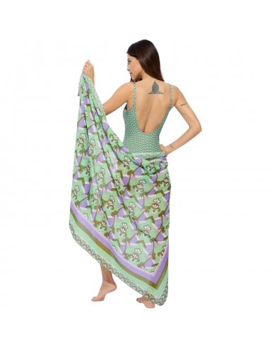 St.Tropez pareo foulard georgette