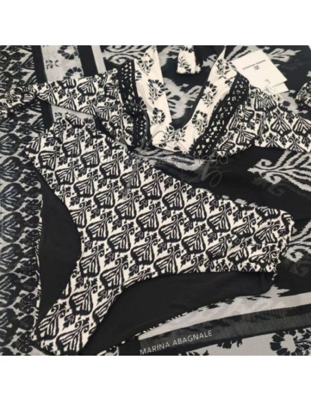 Narjesi bikini ferretto C + pareo-foulard chiffon
