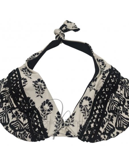 Narjesi bikini ferretto C + pareo-foulard chiffon