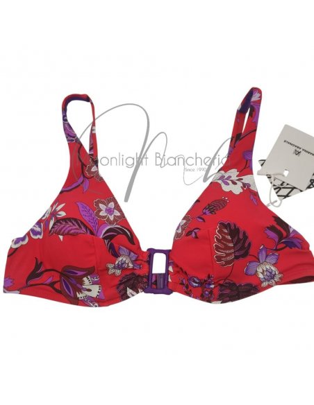 Evody bikini ferretto C + pareo-foulard chiffon