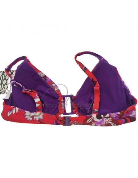 Evody bikini ferretto C + pareo-foulard chiffon